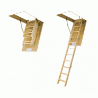 Деревянные чердачные лестницы Fakro LWS